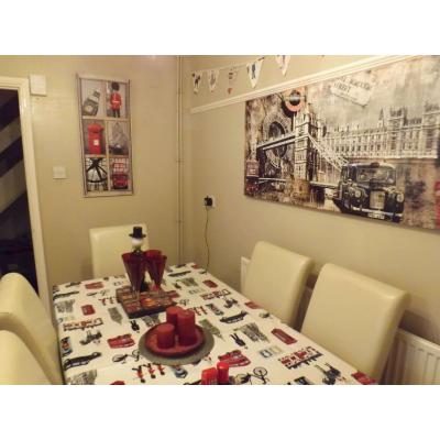 Our PVC Tablecloths In Situ!